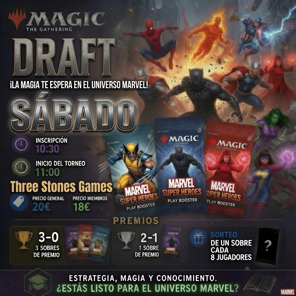Draft Magic The Gathering - Marvel Heroes