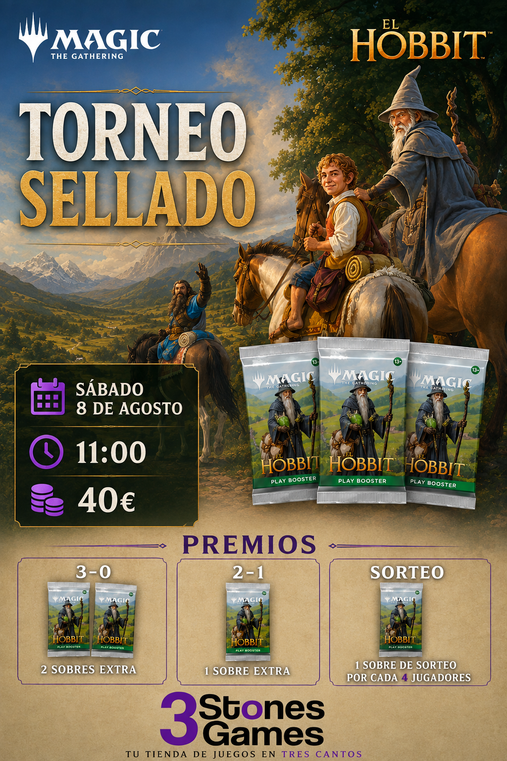 Torneo Sellado MTG - El Hobbit