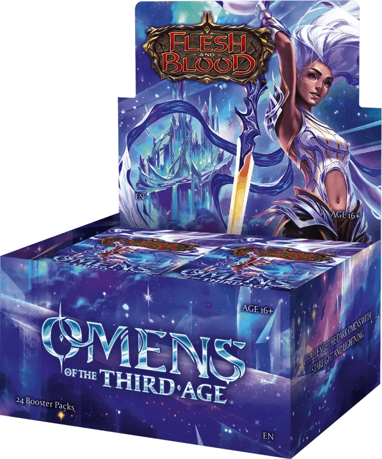 Flesh and Blood 虚弱症の魔本　3枚セット Flesh & Blood: Omens of the Third Age Booster box - Three Stones