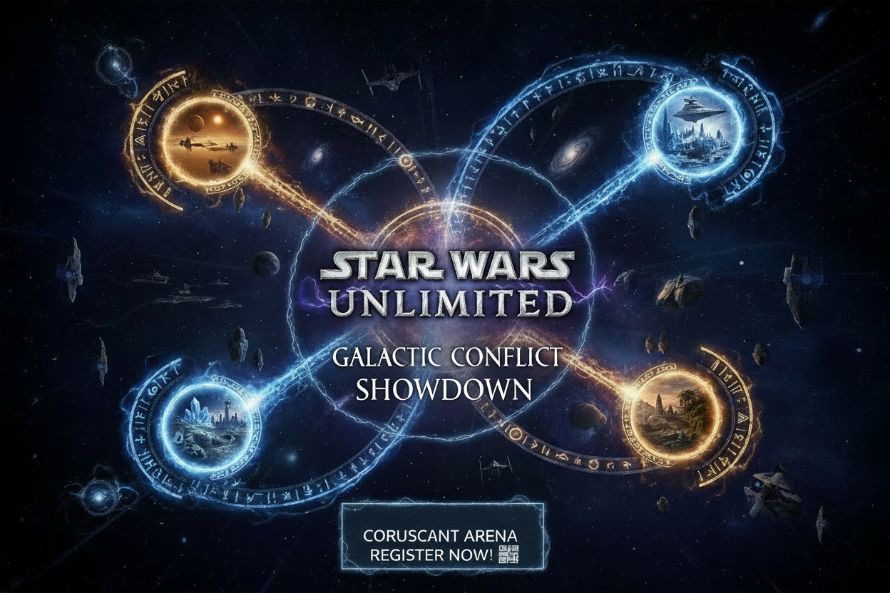 Torneo Store Showdown Entrada Doble - Star Wars Unlimited - 13 Diciembre 2025