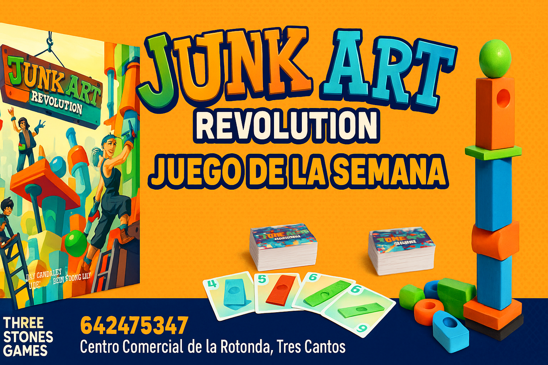 Junk Art Revolution: El Juego de la Semana en Nuestra Ludoteca