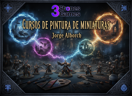 Clases de pintura de miniaturas impartidas por Jorge Alborch