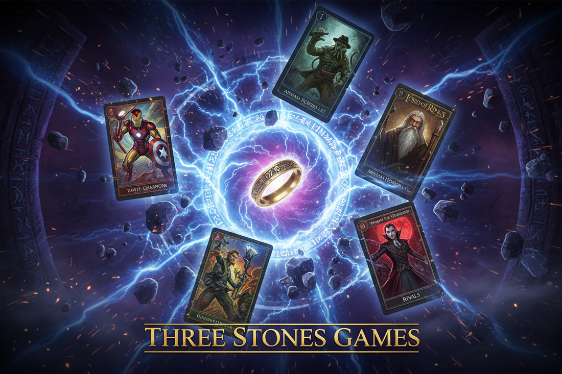 lord of the rings card game vs arkham horror Box Insert: Living Card Games (Arkham Horror & LOTR Card Game Revised main image 1