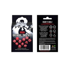 D&D Official Dice Set - Wizards of the Coast