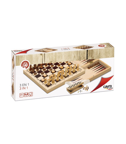 Ajedrez 3 en 1