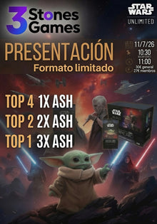 Presentación Star Wars Unlimited - Cenizas del Imperio