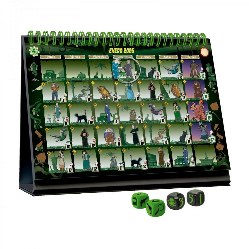 Calendario 365 Adventures Cthulhu - Un Año de Horror Lovecraftiano