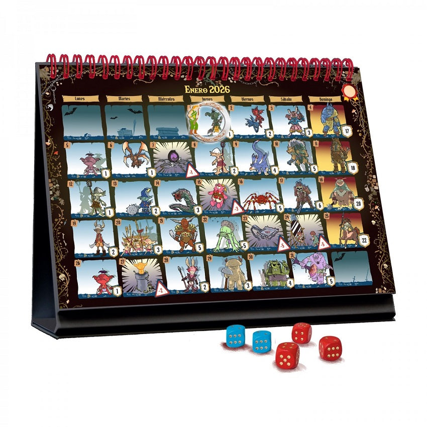 Calendario 365 Adventures Dungeon - Un Año de Aventuras Épicas