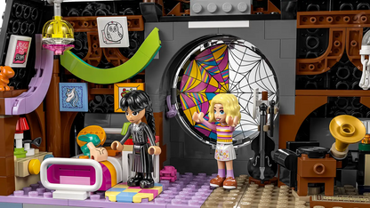 LEGO WEDNESDAY - DORMITORIO DE MIERCOLES Y ENID