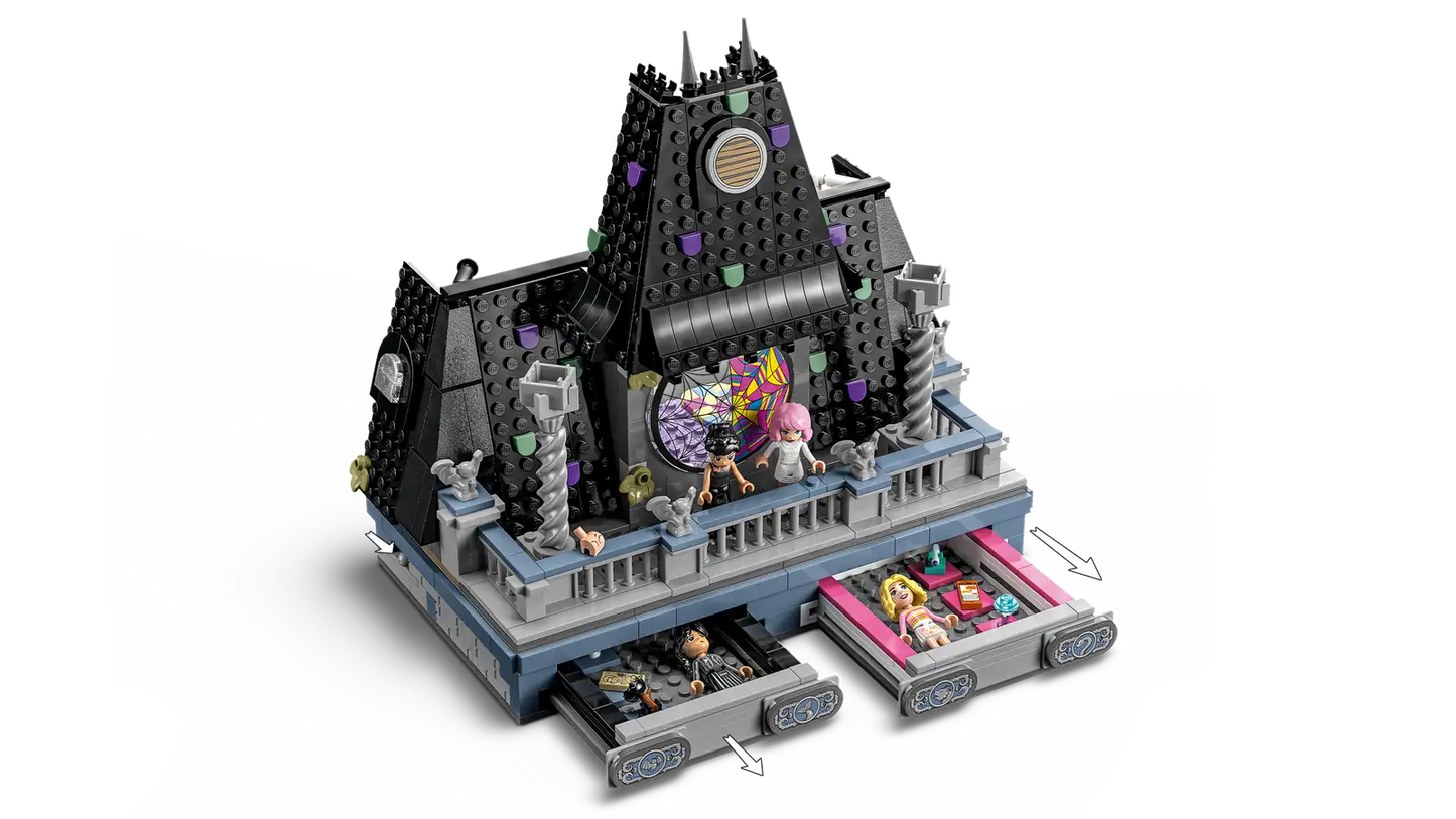 LEGO WEDNESDAY - DORMITORIO DE MIERCOLES Y ENID