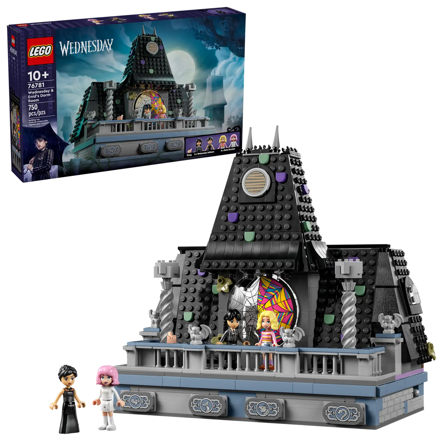 LEGO WEDNESDAY - DORMITORIO DE MIERCOLES Y ENID