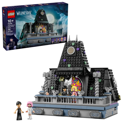 LEGO WEDNESDAY - DORMITORIO DE MIERCOLES Y ENID