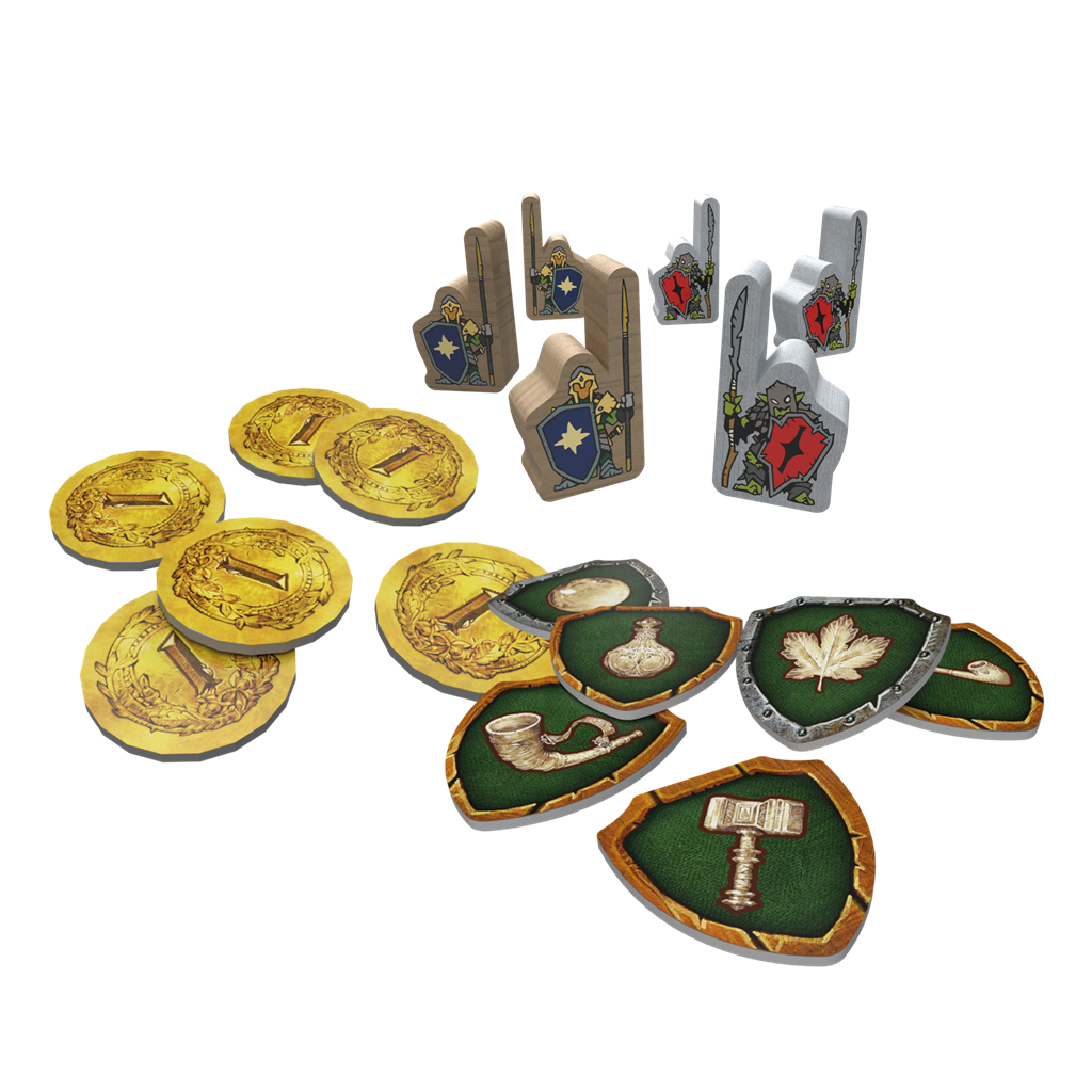 El Señor de los Anillos: Duelo por la Tierra Media - Juego de Mesa Estratégico