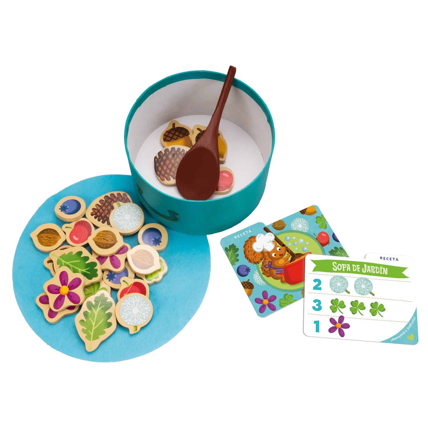 Sopa de Bellotas - Juego de Cartas de Velocidad y Observación