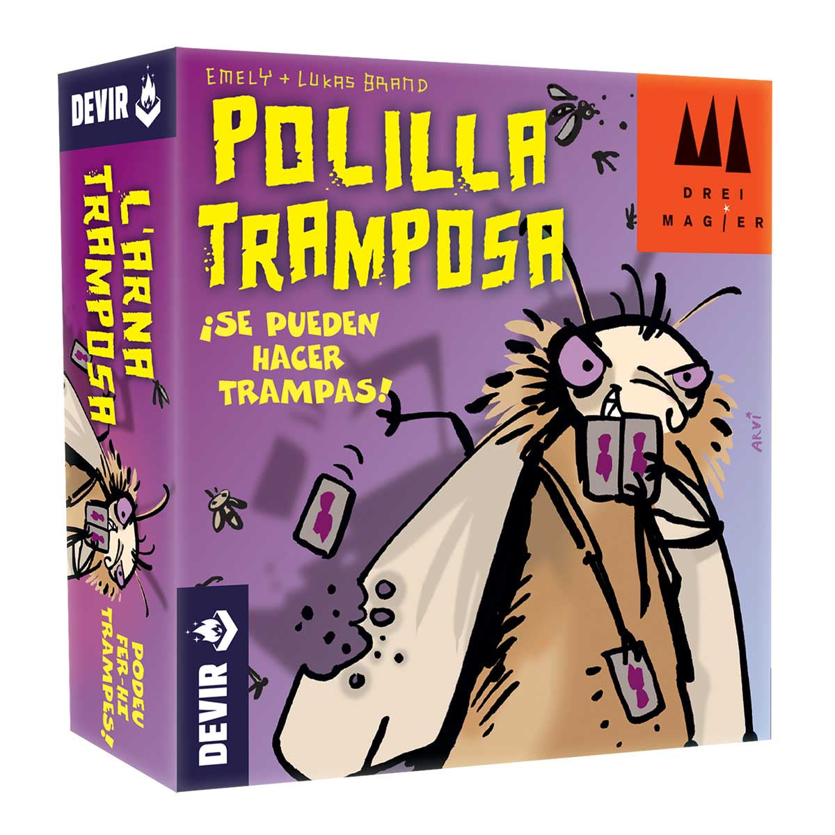 Polilla Tramposa - Juego de Cartas de Faroleo y Estrategia