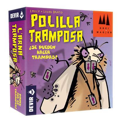 Polilla Tramposa - Juego de Cartas de Faroleo y Estrategia