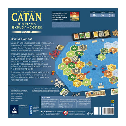 Catán: Piratas y Exploradores - Expansión