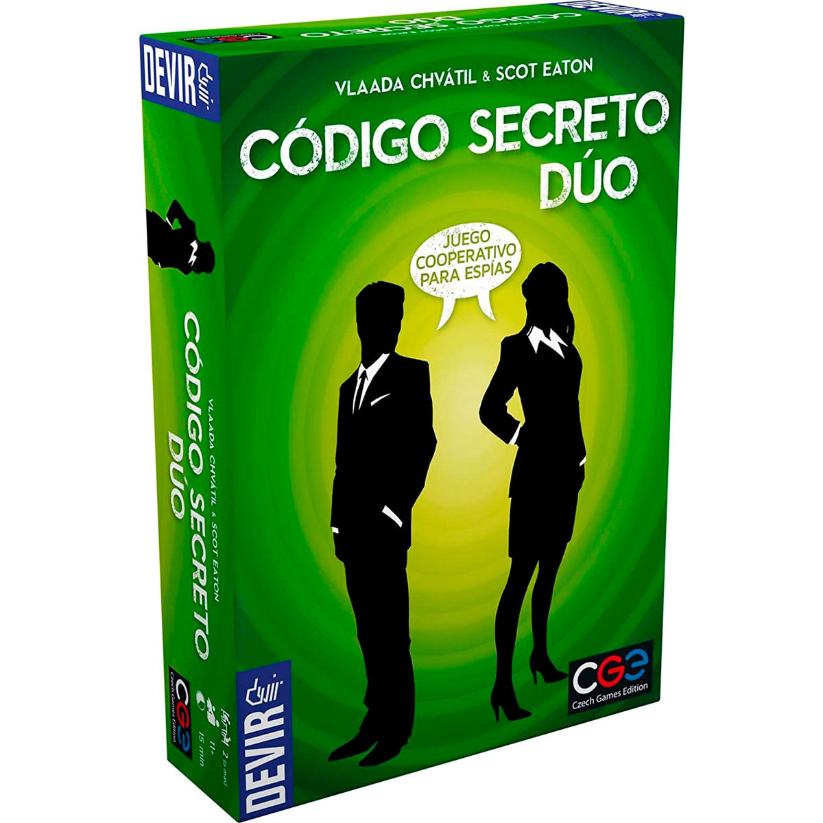 Código Secreto Dúo - Juego de Mesa para 2 Jugadores