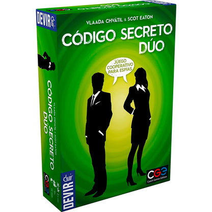Código Secreto Dúo - Juego de Mesa para 2 Jugadores