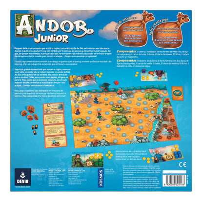 Andor Junior - Juego de Mesa Cooperativo Familiar Devir