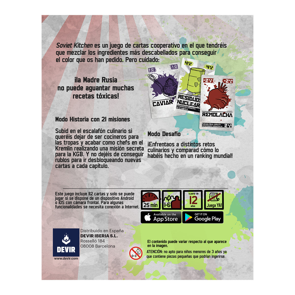 Soviet Kitchen - Juego de Mesa de Gestión y Supervivencia Culinaria