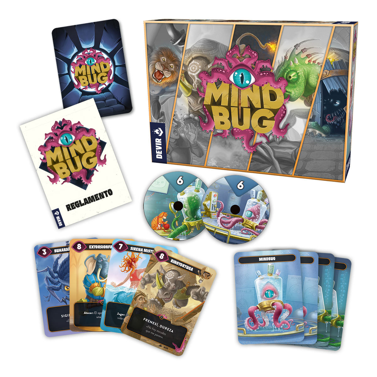 Mindbug - Juego de Cartas Estratégico