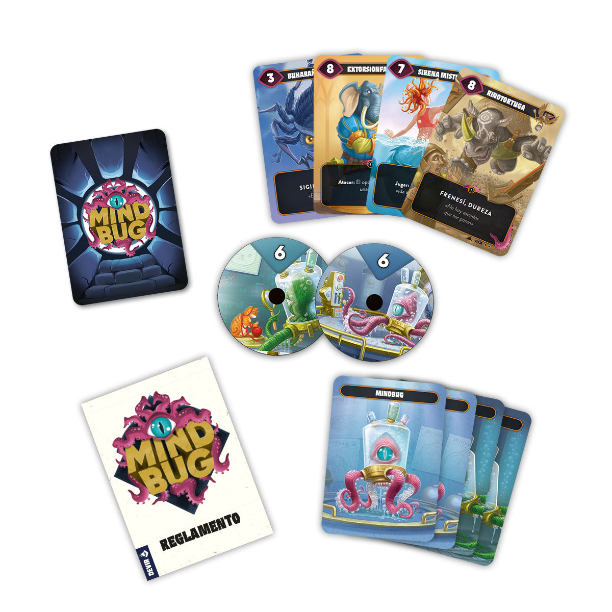 Mindbug - Juego de Cartas Estratégico