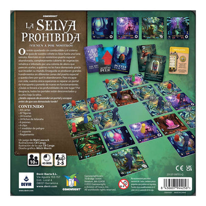 La Selva Prohibida - Juego de Mesa Cooperativo de Aventuras