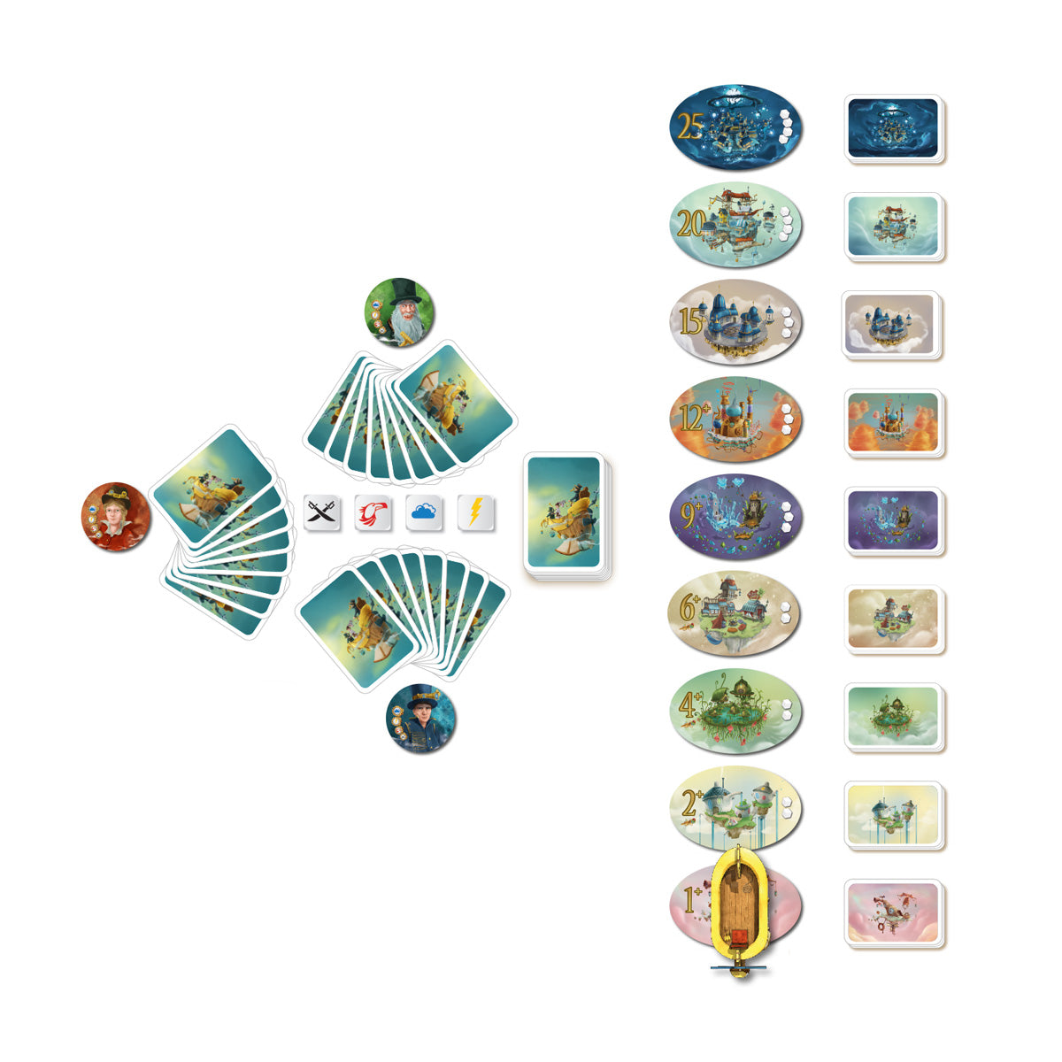 Celestia - Juego de Mesa de Aventuras y Apuestas | Devir