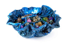 Velvet Compartment Dice Bag Galaxy - Bolsa de Dados de Terciopelo con Compartimentos