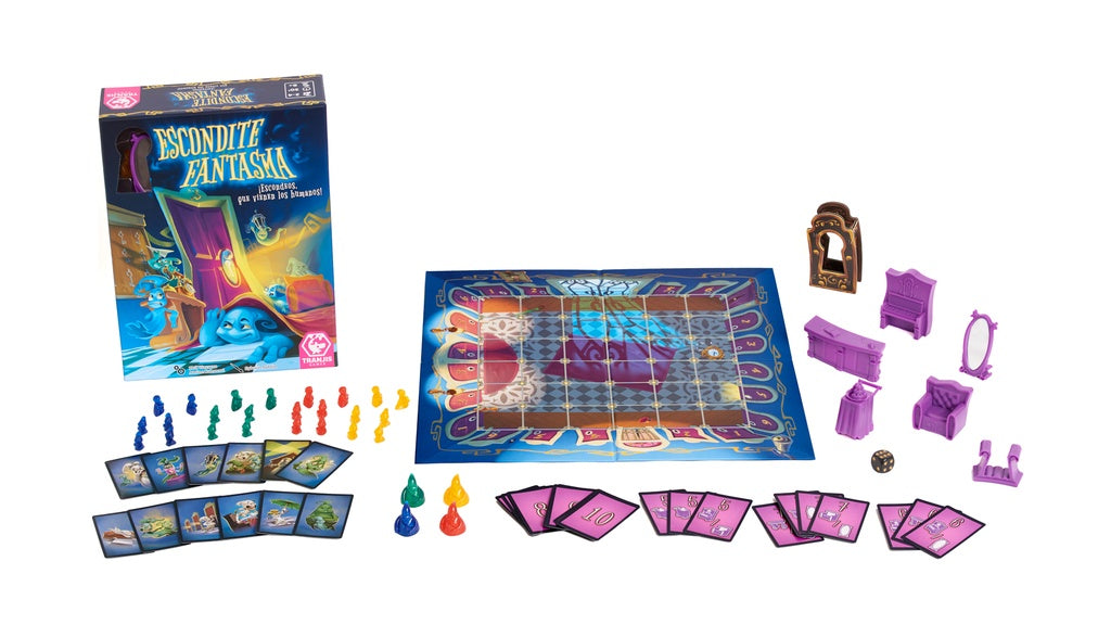 Escondite Fantasma - Juego Mesa Familiar Misterio y Diversión