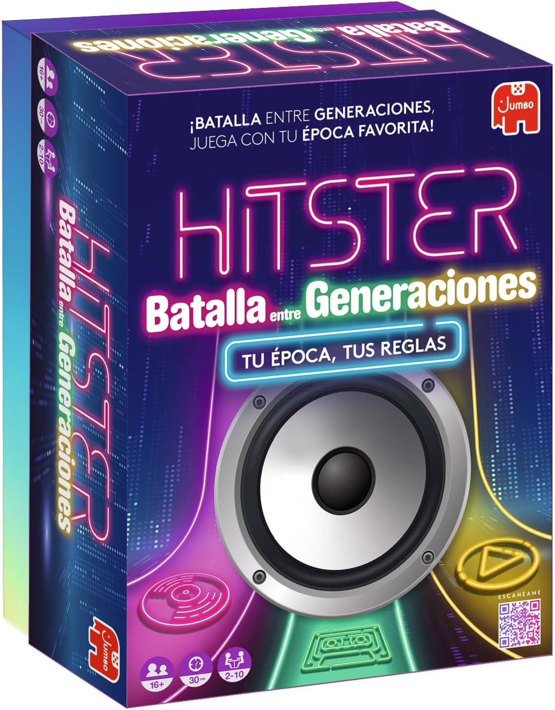 Hitster Batalla de las Generaciones - Juego Musical de Cartas