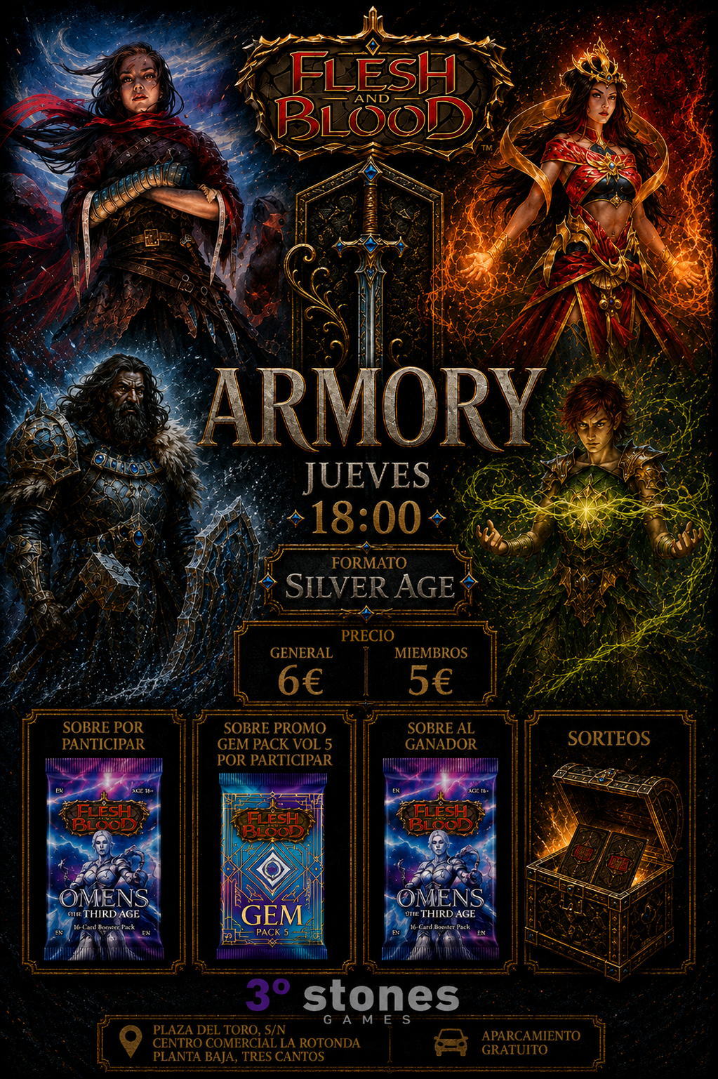 Armory Flesh and Blood Jueves - FaB