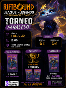 Torneo Riftbound Nexus TCG Sábado 18:00