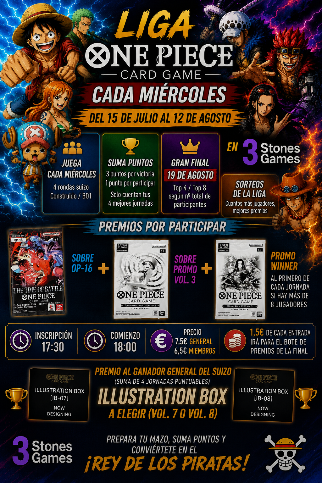 Liga One Piece TCG OP-16