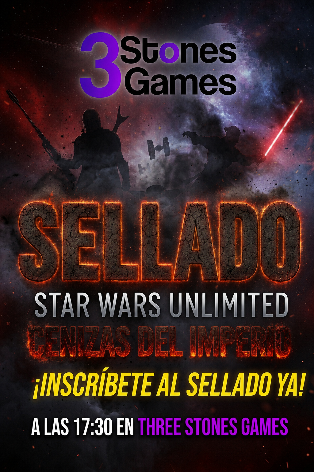 Sellado Star Wars Unlimited - Cenizas del Imperio