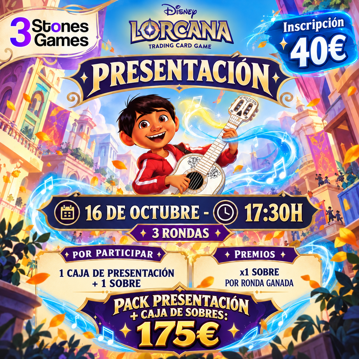 Presentación Disney Lorcana TCG — Hyperia City!
