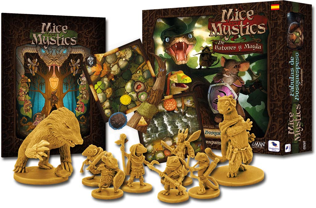 Mice and Mystics: Fábulas de Bosquespeso - Expansión | De Ratones y Magia