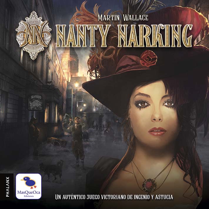 Nanty Narking Edición Kickstarter - Juego de Mesa del Londres Victoriano | Intriga y Deducción