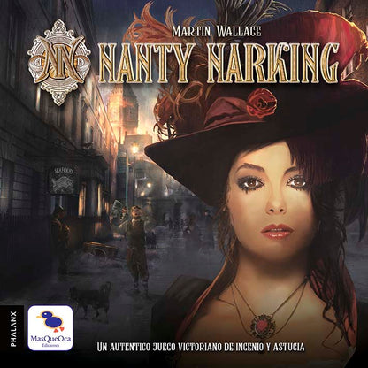 Nanty Narking Edición Kickstarter - Juego de Mesa del Londres Victoriano | Intriga y Deducción