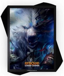 Riftbound: Origins Volibear Art Sleeves (100 fundas)