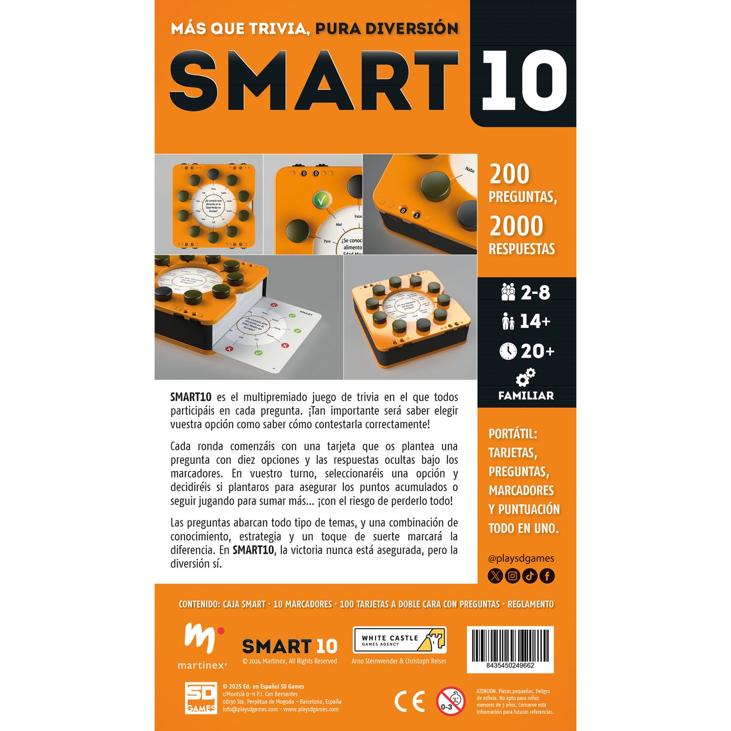 Smart 10 - Juego de Preguntas y Respuestas Inteligente para Toda la Familia