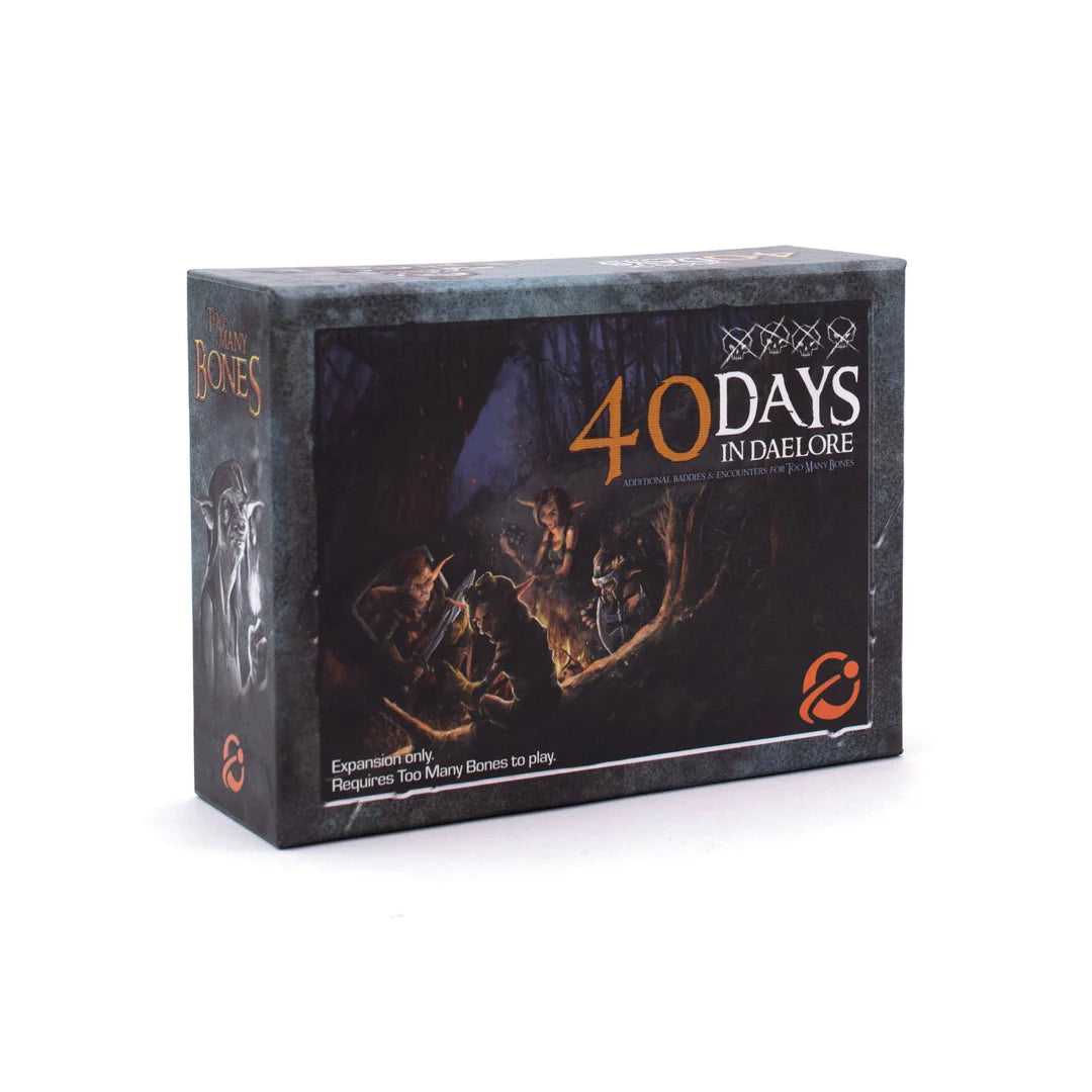 40 Days in Daelore: Additional Baddies & Encounters for Too Many Bones ENG