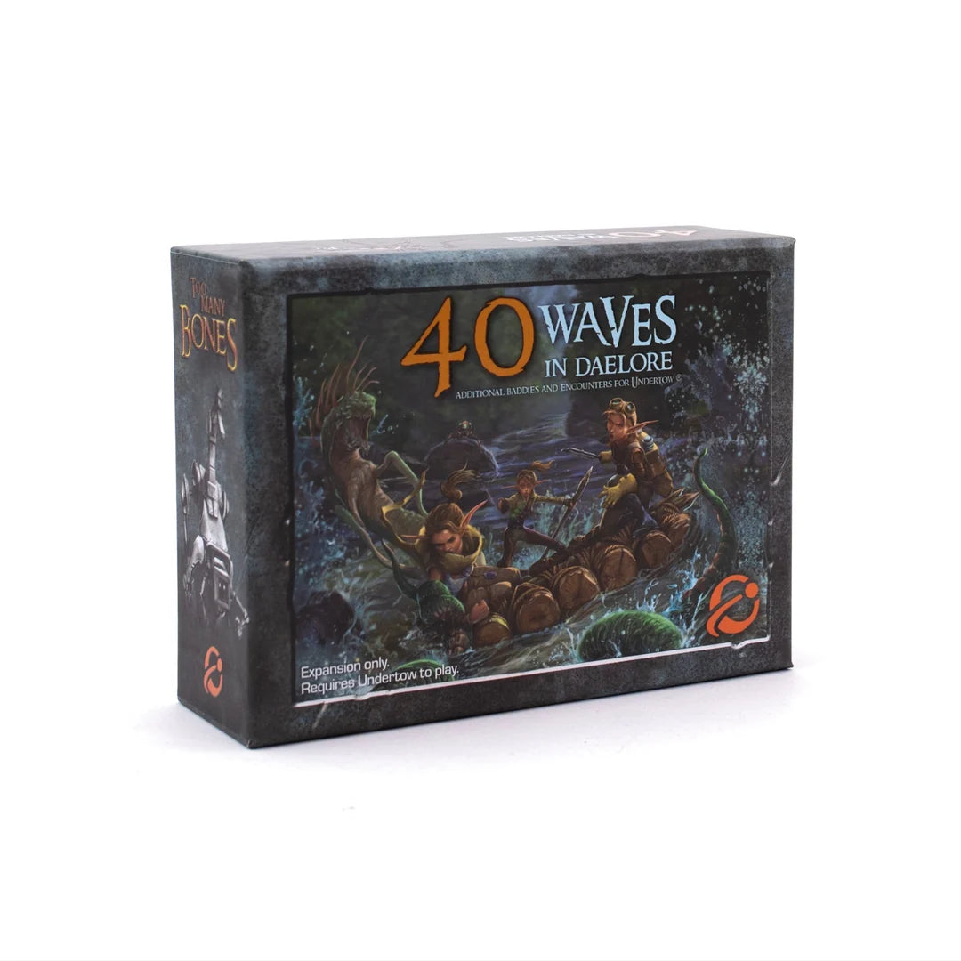 40 Waves in Daelore: Additional Baddies and Encounters for Undertow ENG