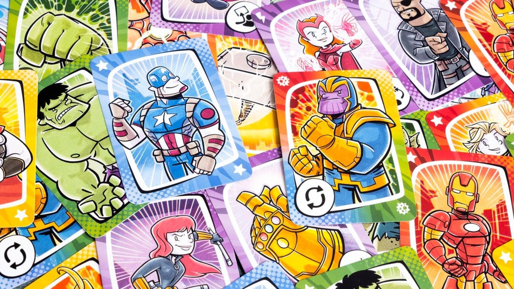 Virus MARVEL - Juego de Mesa de Cartas con Superhéroes Marvel