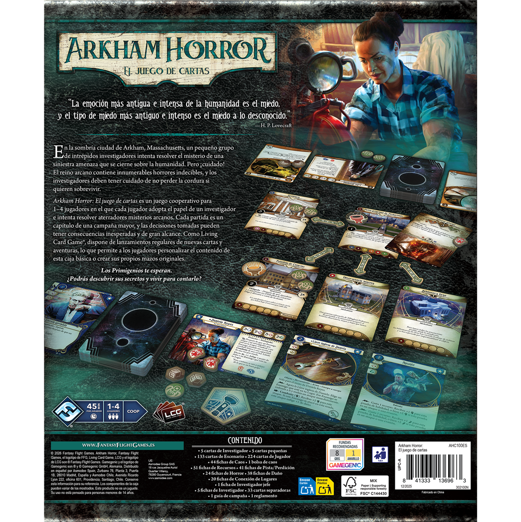 Arkham Horror: el juego de cartas 2026