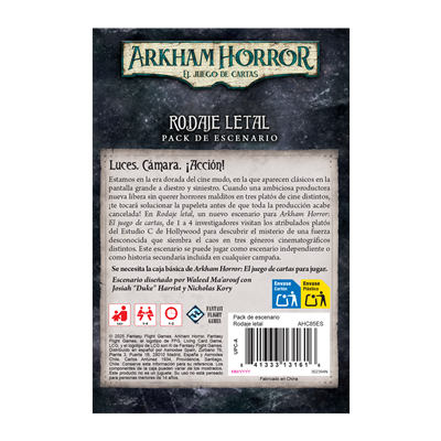 AH LCG: Rodaje letal pack de escenario