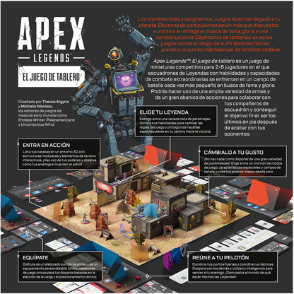 Apex Legends: El Juego de Tablero - Juego Táctico de Combate