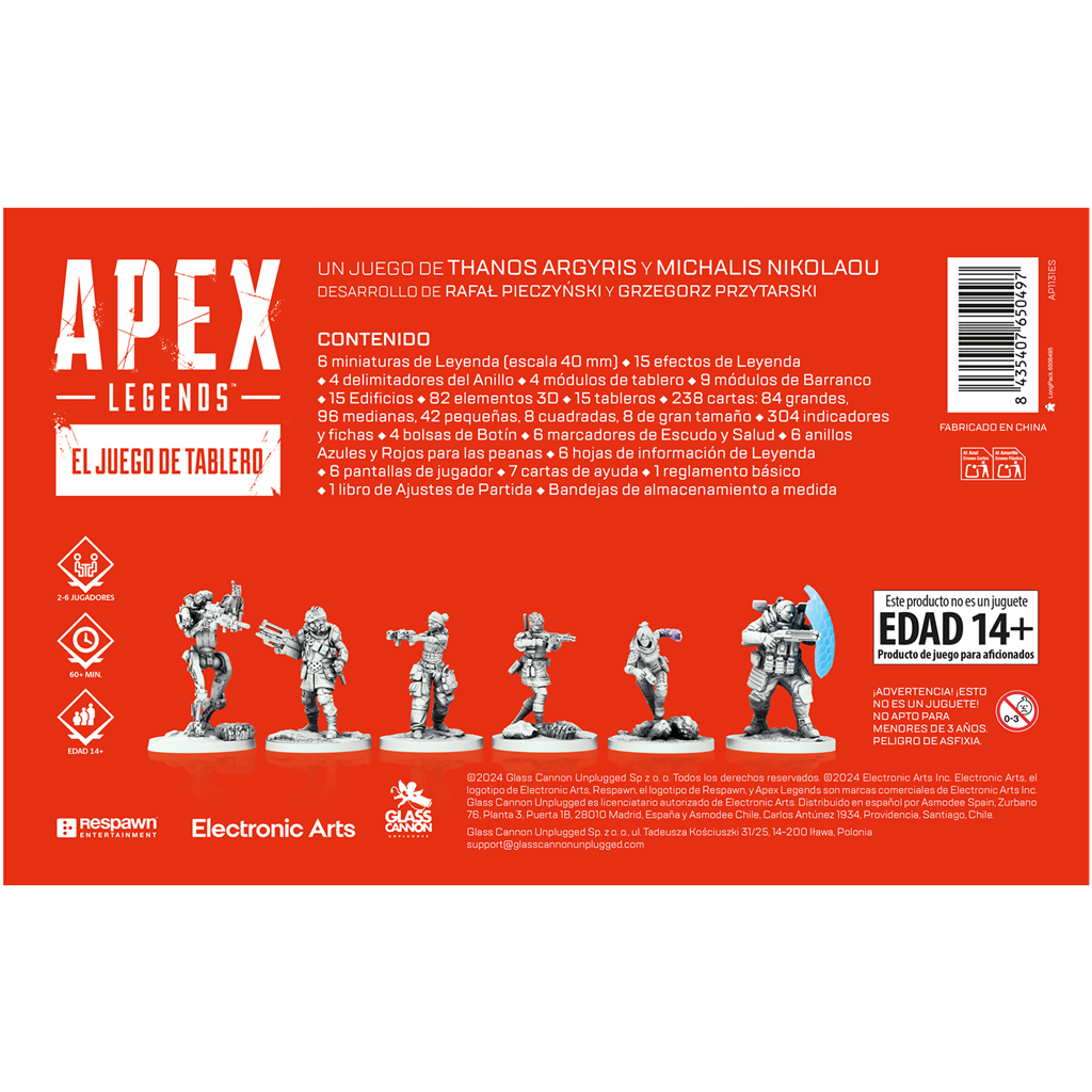 Apex Legends: El Juego de Tablero - Juego Táctico de Combate