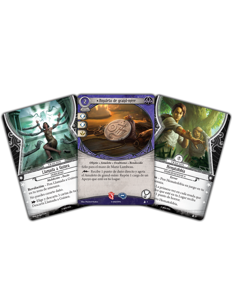 Arkham Horror LCG - Mazo de Investigador: Marie Lambeau